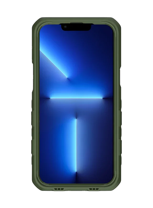 Itskins Supreme Solid iPhone 13 Pro Cover - Olive Green - Tashqila Itskins Supreme Solid iPhone 13 Pro Cover - Olive Green - Tashqila